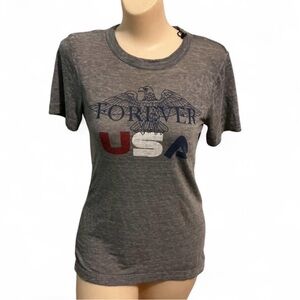 Chaser Gray USA Eagle Tee